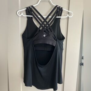 Lululemon Beat The Heat Tank - black Size 10